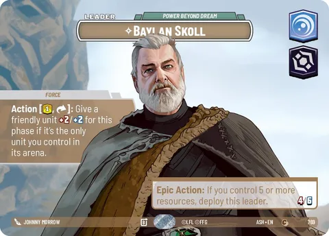 Baylan Skoll, Power Beyond Dream