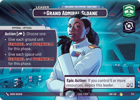 Grand Admiral Sloane, Holding the Empire Together