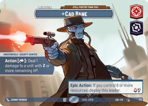 Cad Bane, Still Faster than You