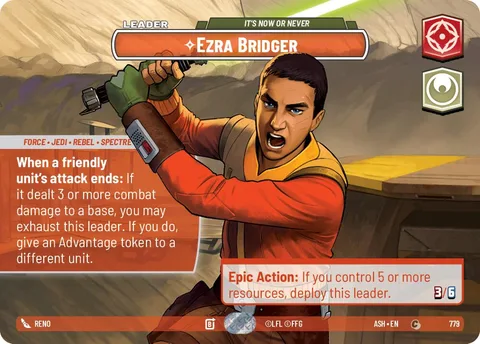 Ezra Bridger, It's Now or Never