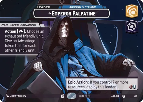 Emperor Palpatine, According to My Design
