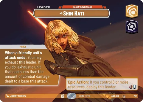 Shin Hati, Eager Adversary