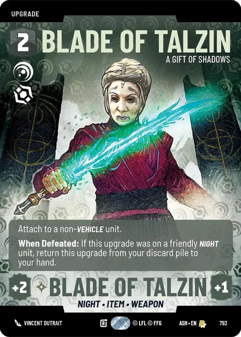 Blade of Talzin, A Gift of Shadows