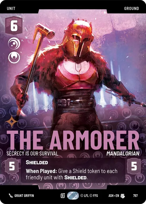 The Armorer, Secrecy is Our Survival