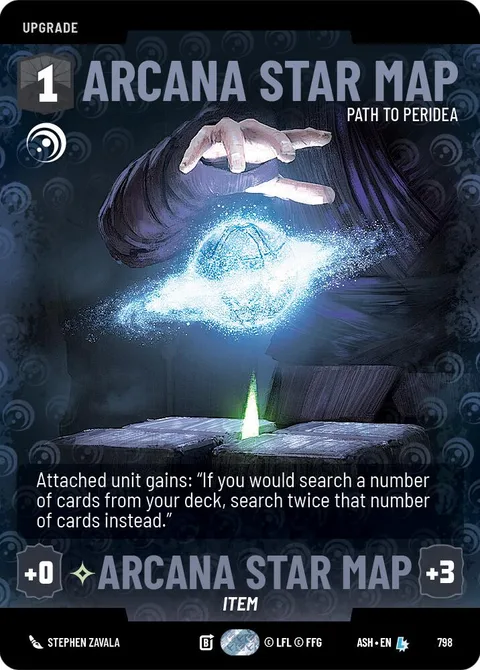 Arcana Star Map, Path to Peridea