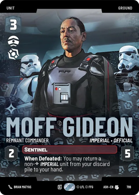 Moff Gideon, Remnant Commander