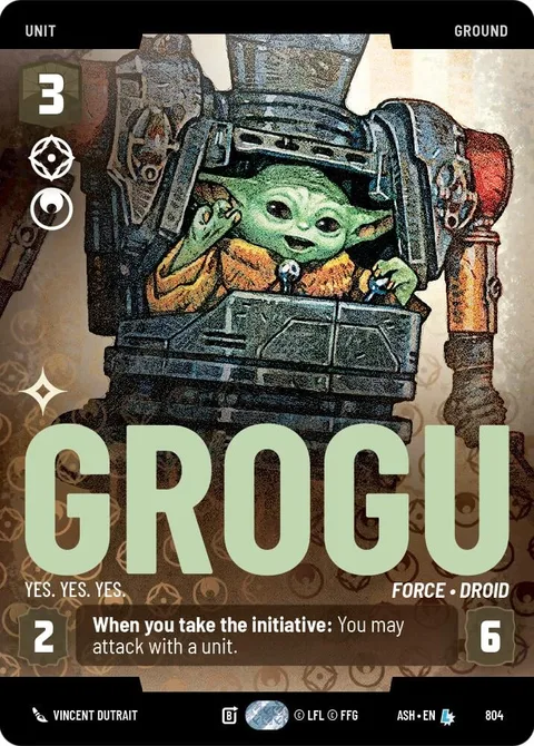 Grogu, Yes. Yes. Yes.