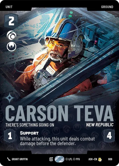 Carson Teva, There's Something Going On