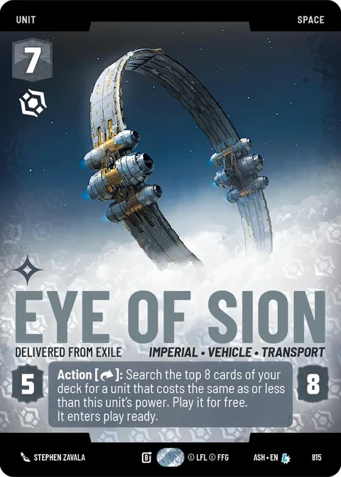 Eye of Sion, Delivered from Exile