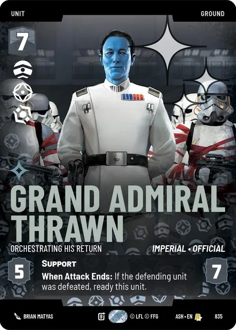 Grand Admiral Thrawn, Orchestrating His Return