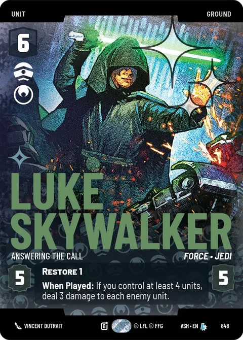 Luke Skywalker, Answering the Call