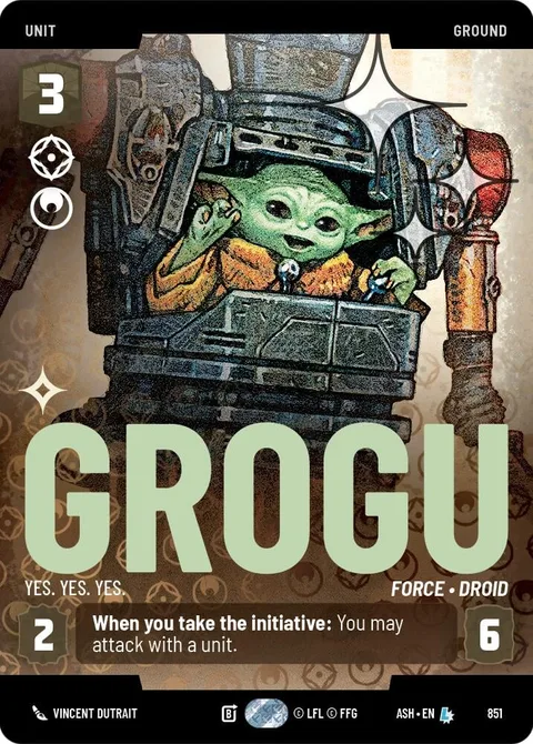 Grogu, Yes. Yes. Yes.