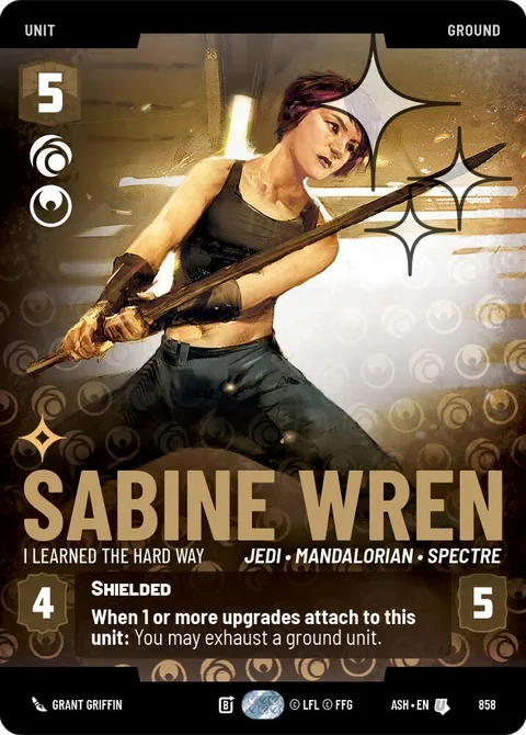 Sabine Wren, I Learned the Hard Way