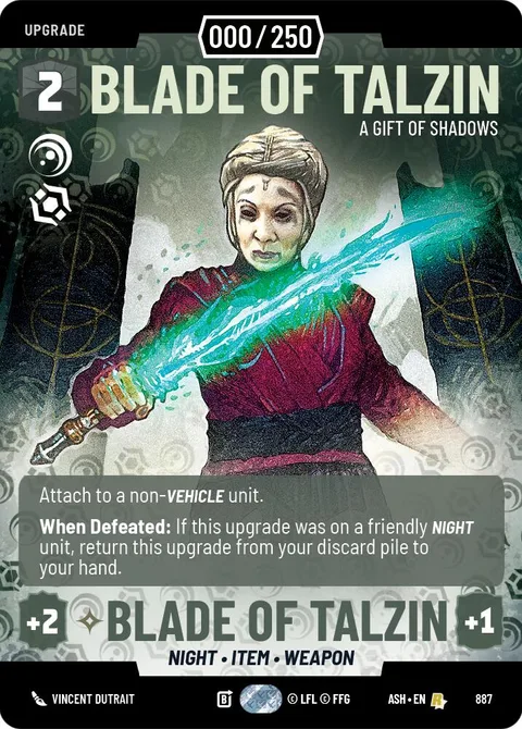 Blade of Talzin, A Gift of Shadows