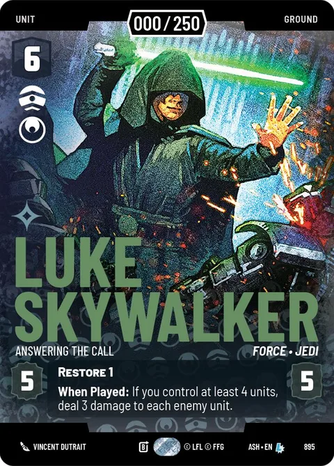 Luke Skywalker, Answering the Call
