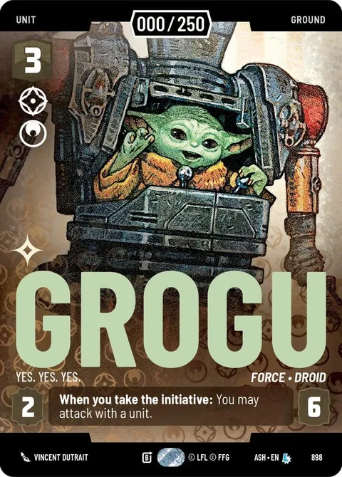 Grogu, Yes. Yes. Yes.