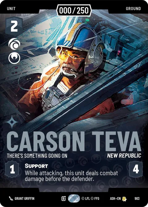 Carson Teva, There's Something Going On