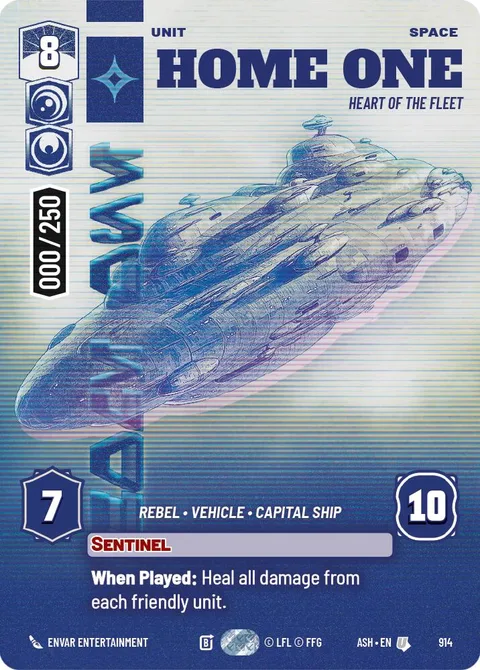 Home One, Heart of the Fleet