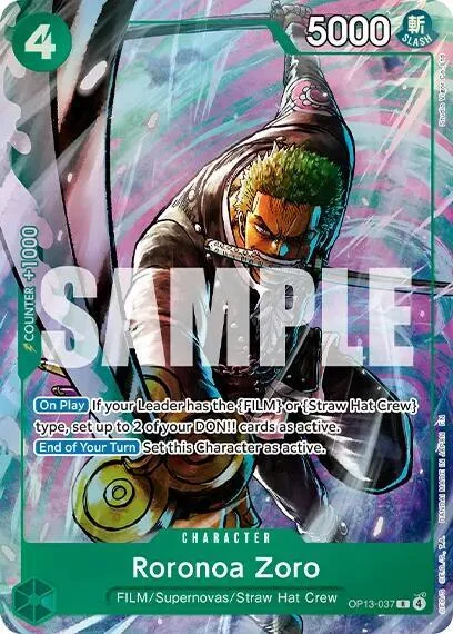 Roronoa Zoro (OP13-037)