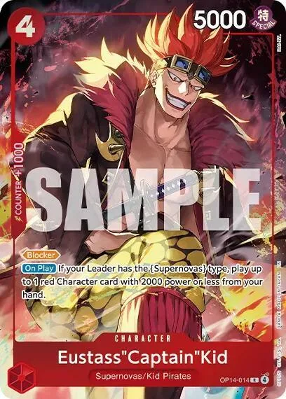 Eustass""Captain""Kid (OP14-014)