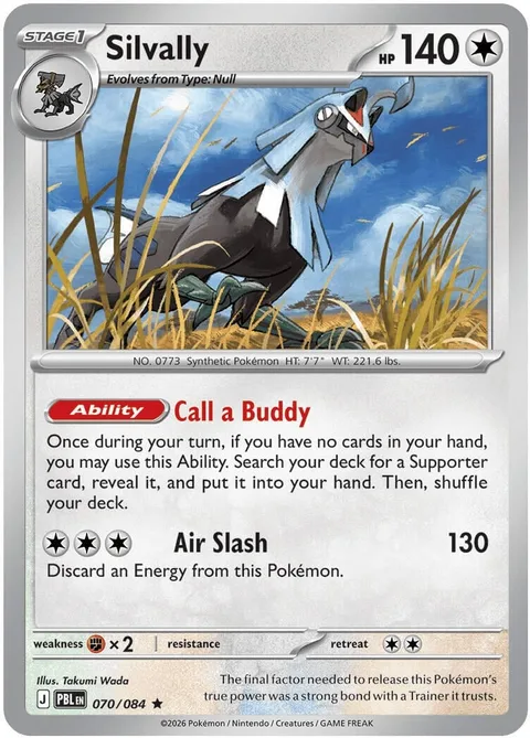 Silvally [Call a Buddy | Air Slash]