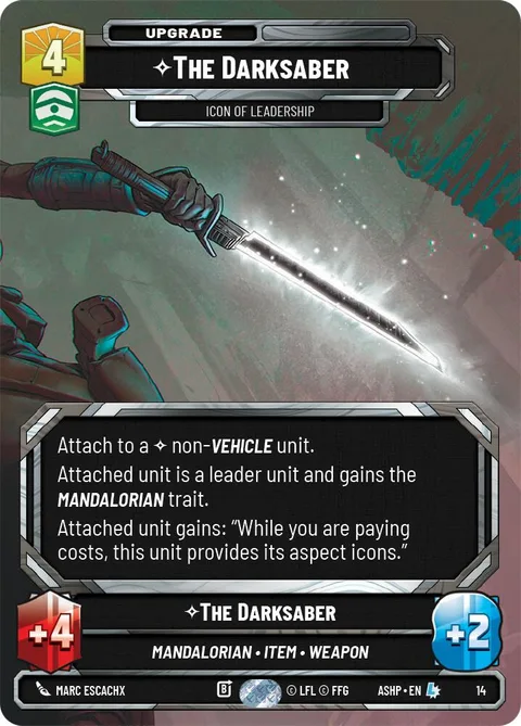The Darksaber, Icon of Leadership