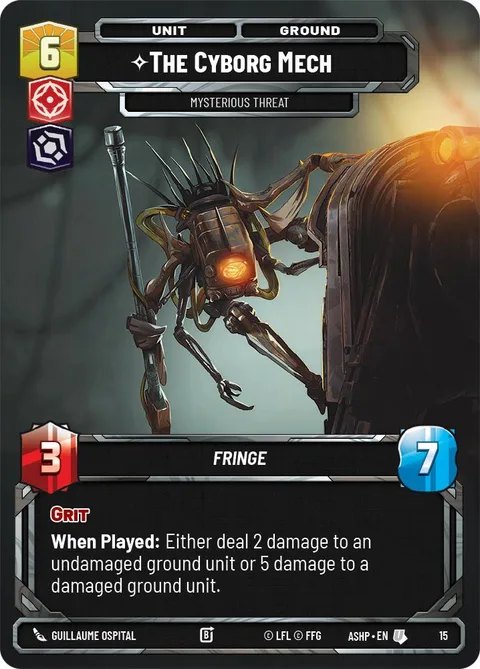 The Cyborg Mech, Mysterious Threat