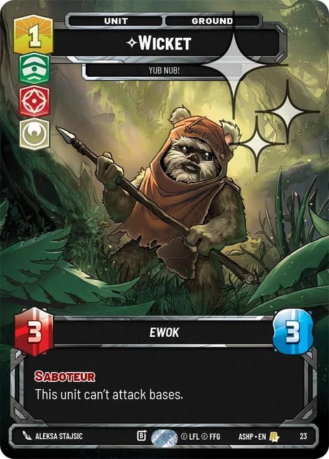 Wicket, Yub Nub!