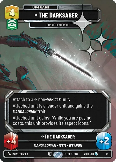 The Darksaber, Icon of Leadership
