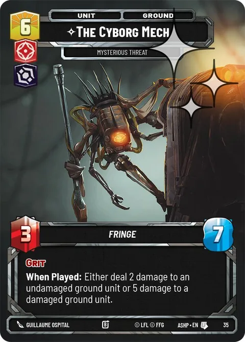 The Cyborg Mech, Mysterious Threat