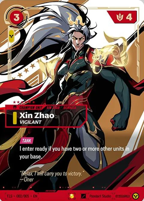 Xin Zhao, Vigilant