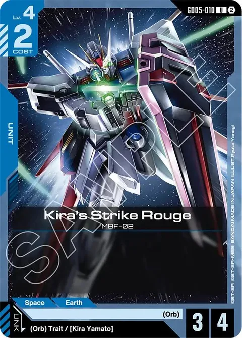 Kira's Strike Rouge (GD05-010)