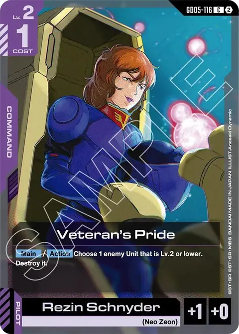Veteran's Pride (GD05-116)