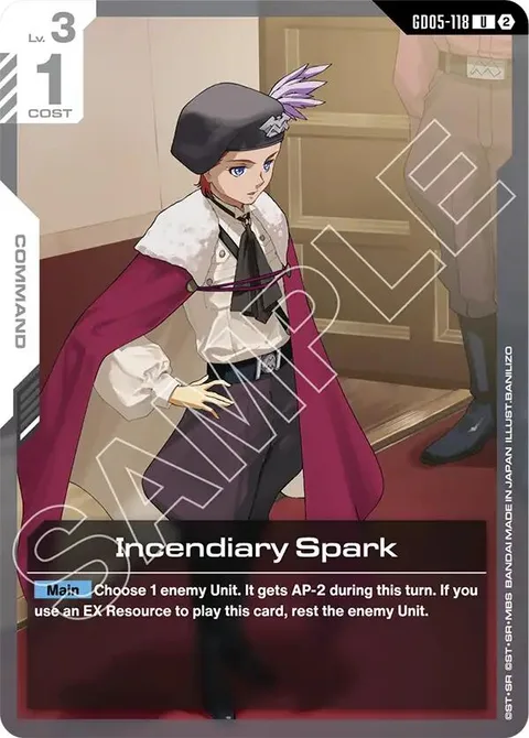 Incendiary Spark (GD05-118)