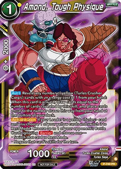 Amond, Tough Physique