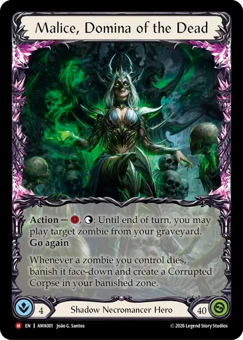 Malice, Domina of the Dead