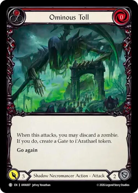 Ominous Toll (Red)