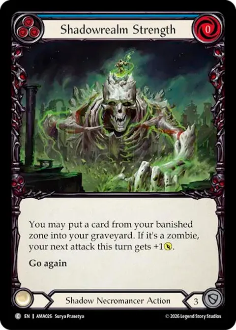 Shadowrealm Strength (Blue)
