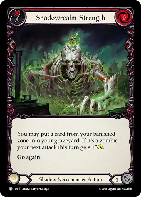 Shadowrealm Strength (Red)