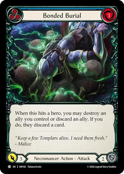 Bonded Burial (Blue)