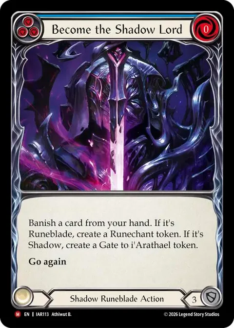 Become the Shadow Lord