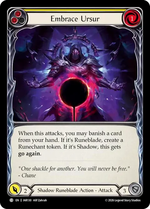 Embrace Ursur (Yellow)