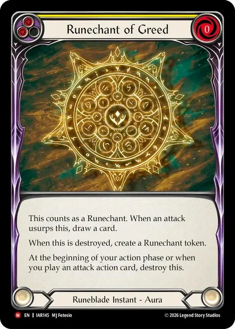 Runechant of Greed