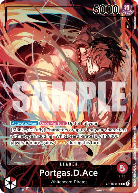 Portgas.D.Ace (OP16-001)