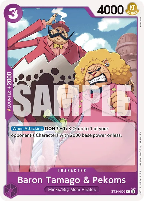 Baron Tamago & Pekoms (ST34-005)