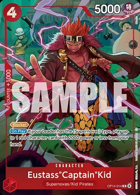 Eustass""Captain""Kid (OP14-014)