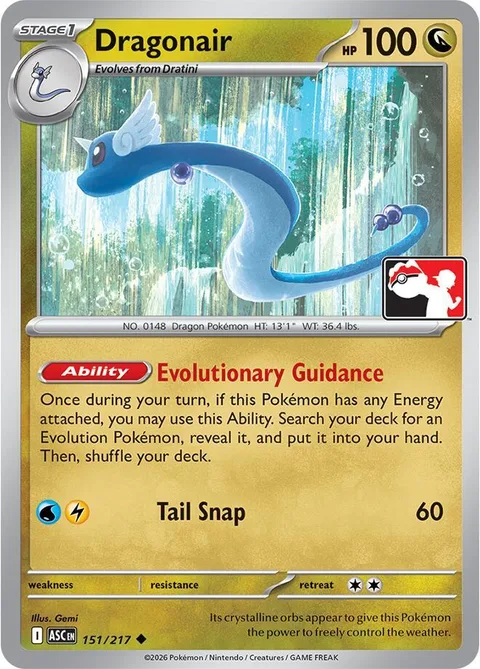 Dragonair [Evolutionary Guidance | Tail Snap]