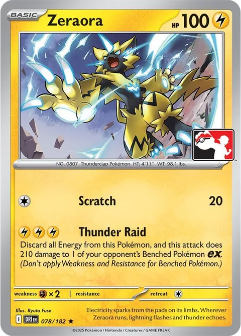 Zeraora [Scratch | Thunder Raid]