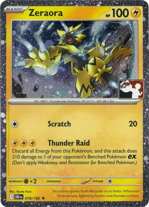 Zeraora [Scratch | Thunder Raid]
