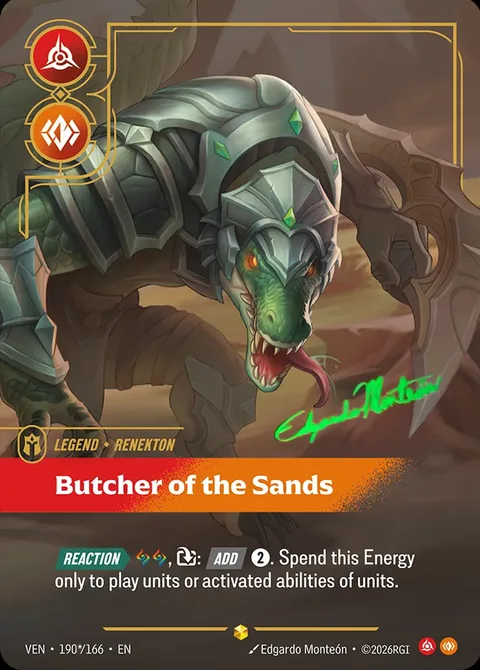 Renekton, Butcher of the Sands